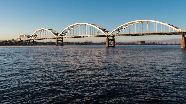 River in Moline Illinois