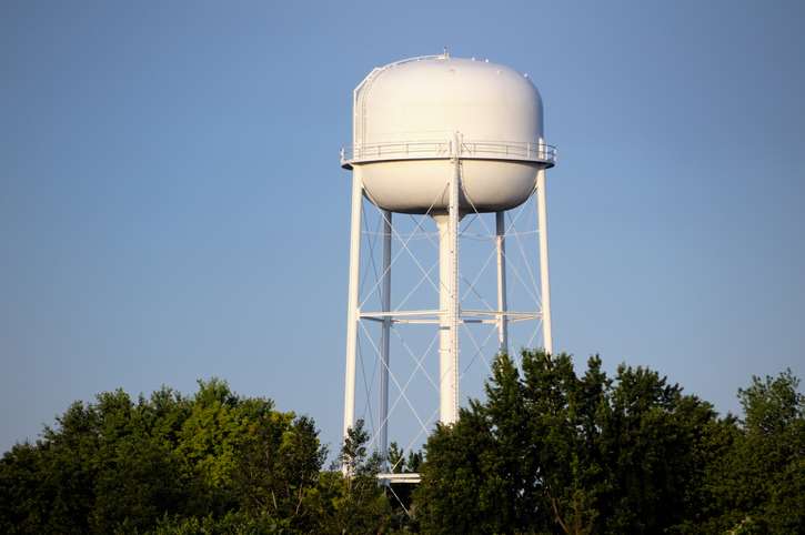 Water Tower in South Holland Illinois