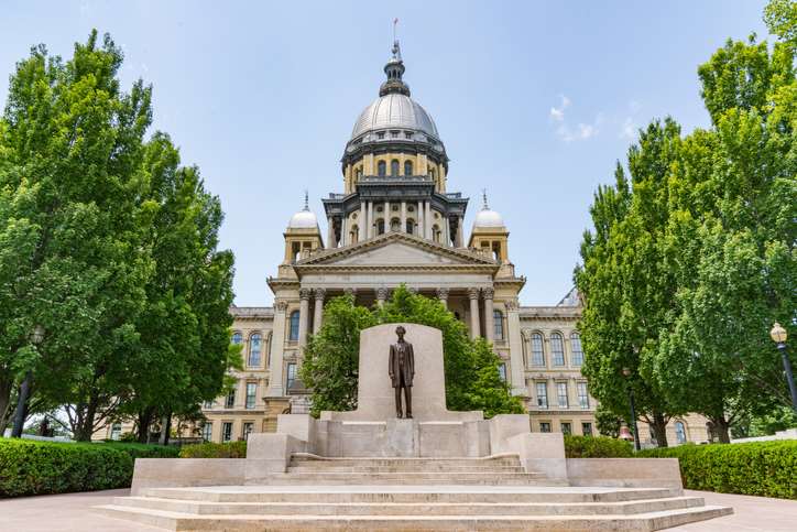 Illinois State Capitol Building Springfield IL